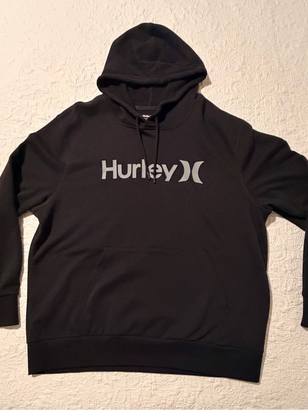 Hurley One and Only Fleece Pullover Hoodie Black Men’s XL